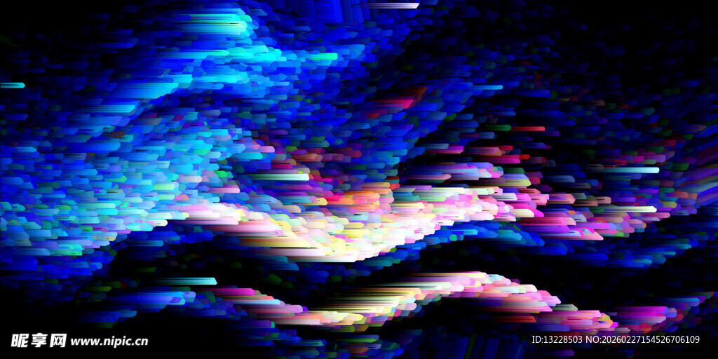 炫彩抽象靓丽时尚好看高端背景