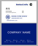 简约风格商务名片模板
