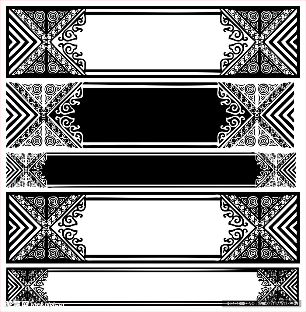 花纹 花边 角花 边框