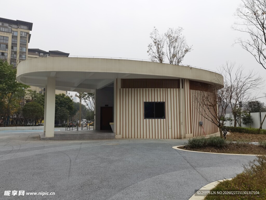 现代风格户外建筑小屋