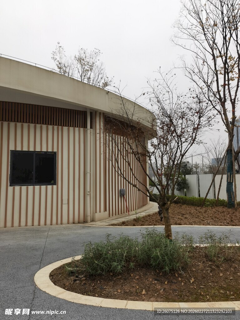 现代风格建筑外观景观