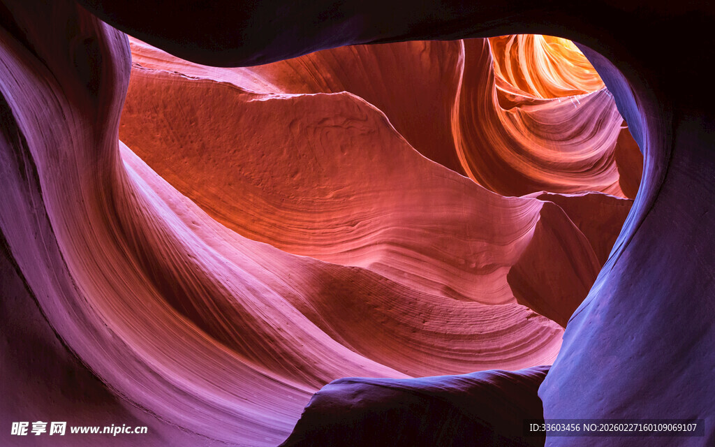 梦幻羚羊谷壮丽景观