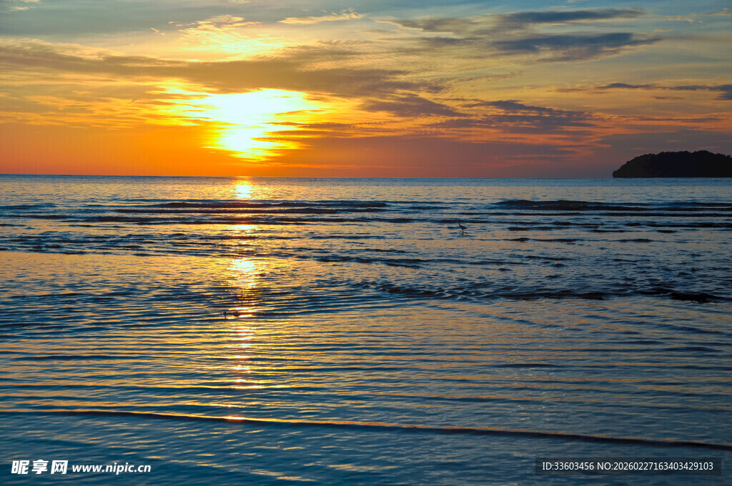 海边日落美景