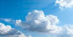 蓝天白云美景