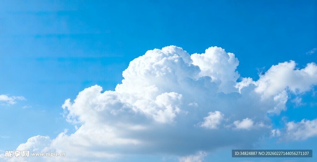 蓝天白云美景