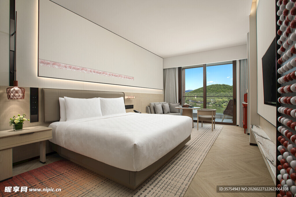 现代简约风豪华酒店客房