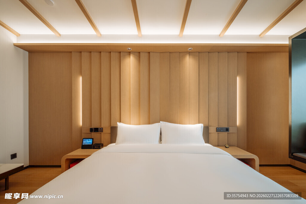 简约温馨的现代风格卧室