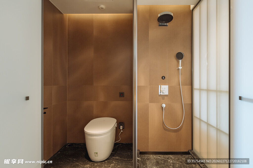 木质简约风现代卫生间