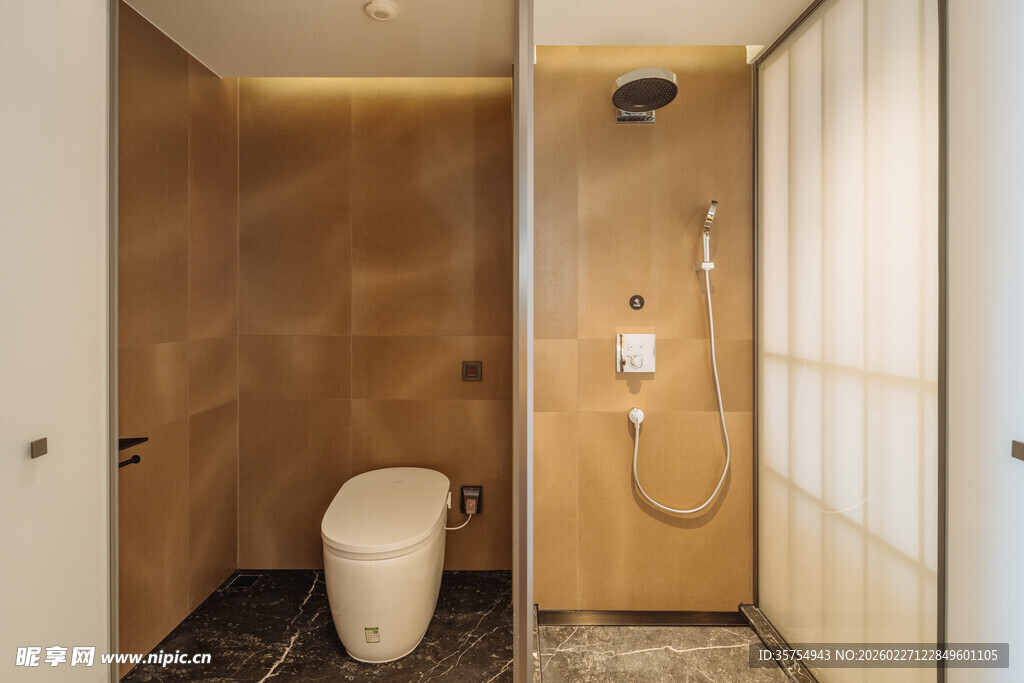 现代简约风卫生间一角