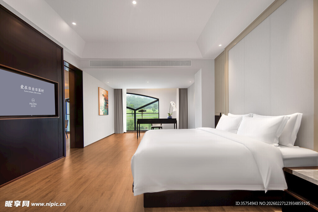 现代简约风格豪华卧室