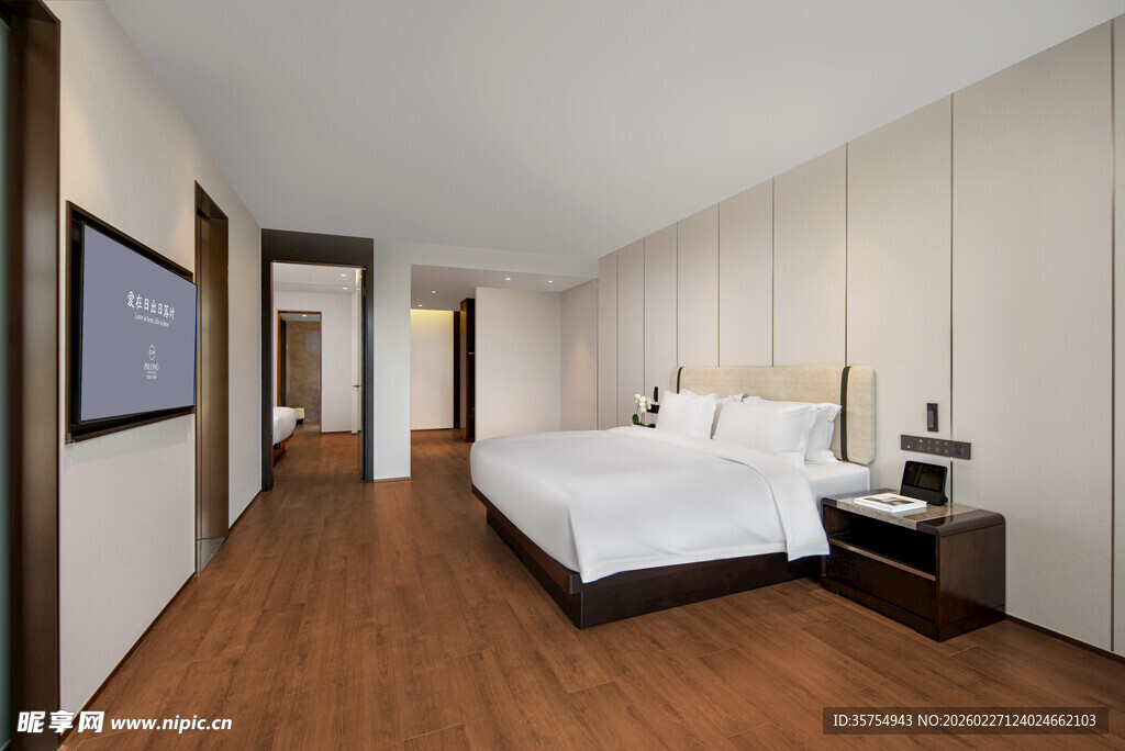 现代简约风格酒店客房