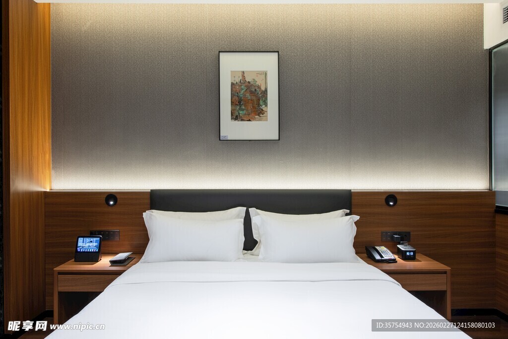 现代简约风格温馨卧室