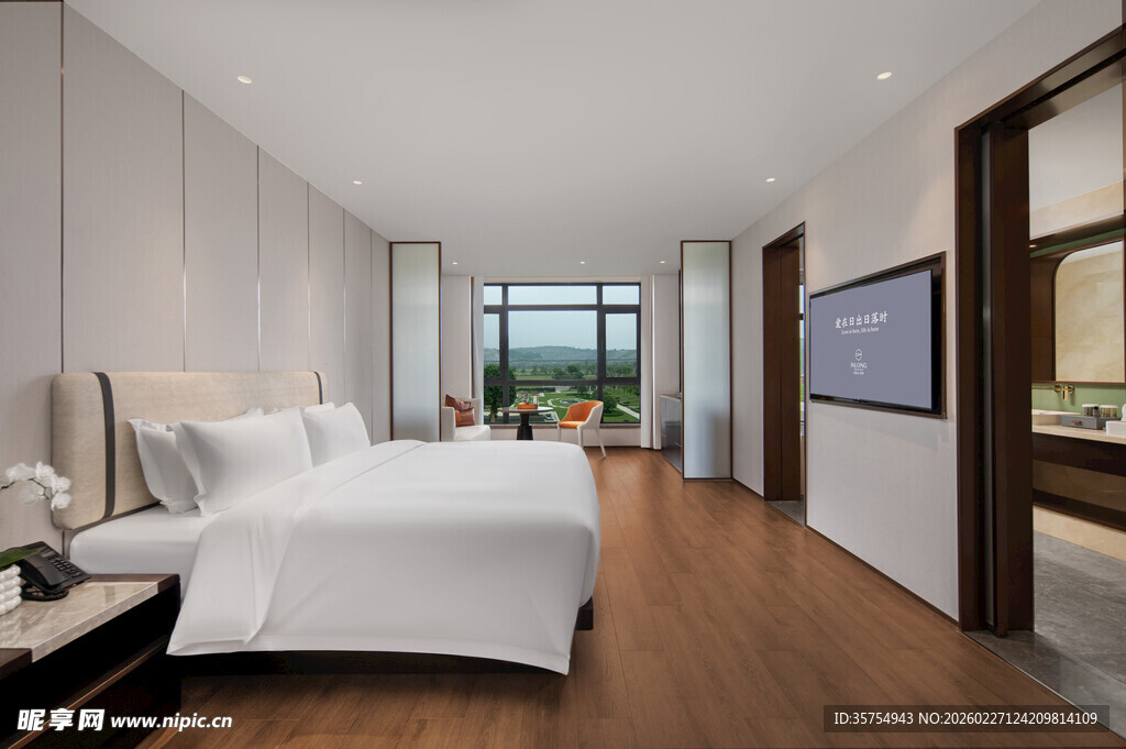 现代简约风格卧室空间