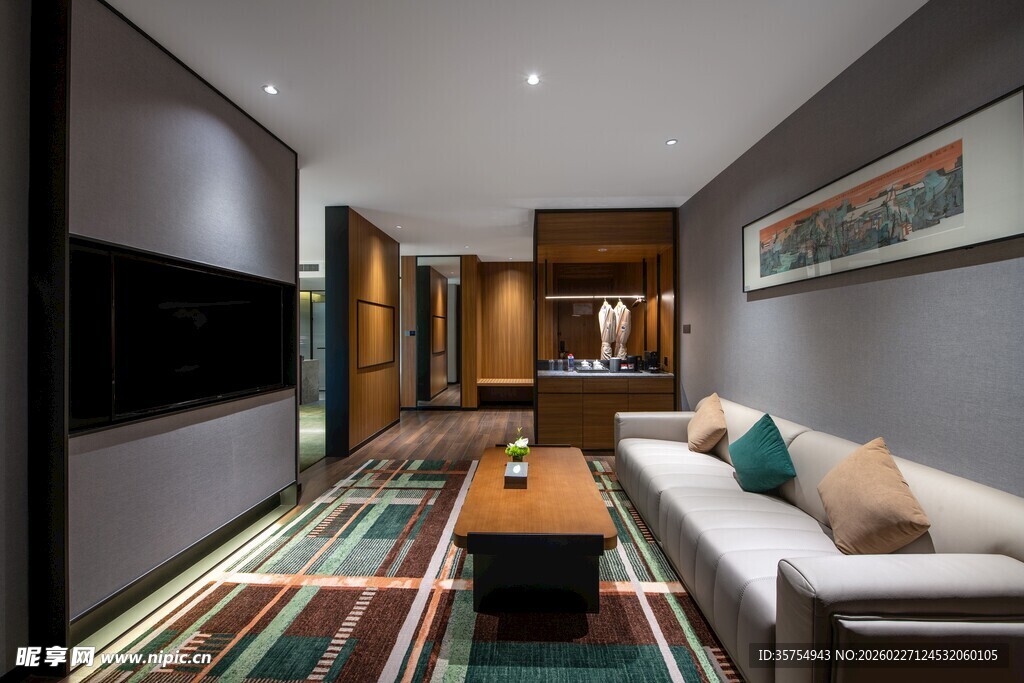 现代简约风格客厅设计