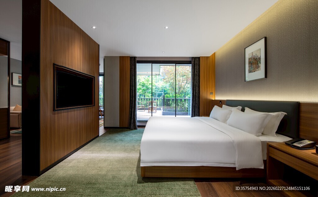 现代简约风格温馨卧室