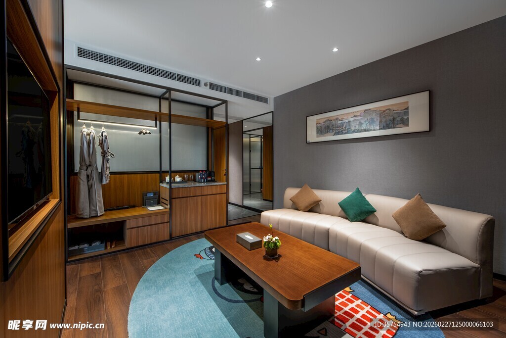 现代简约风温馨客厅一角