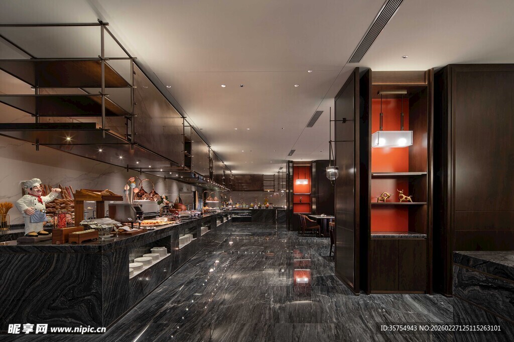 现代时尚的室内零售空间