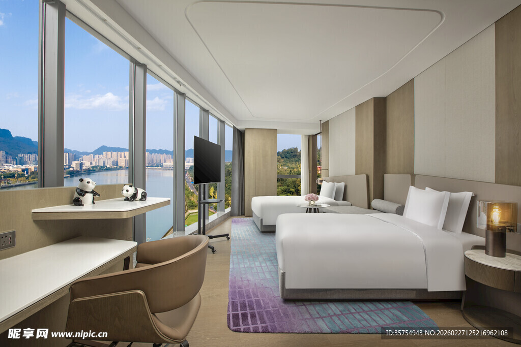 豪华海景酒店客房