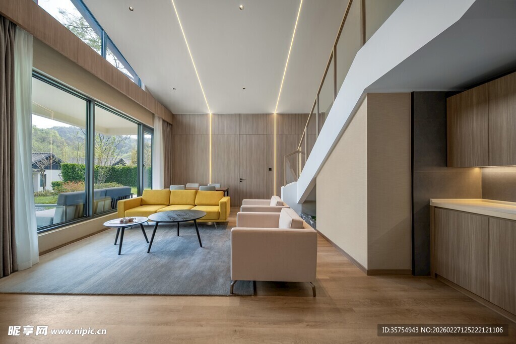 现代简约风格室内客厅设计