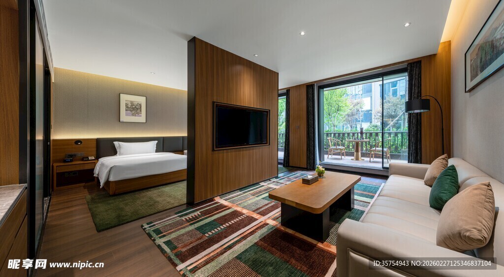 现代简约风格舒适卧室