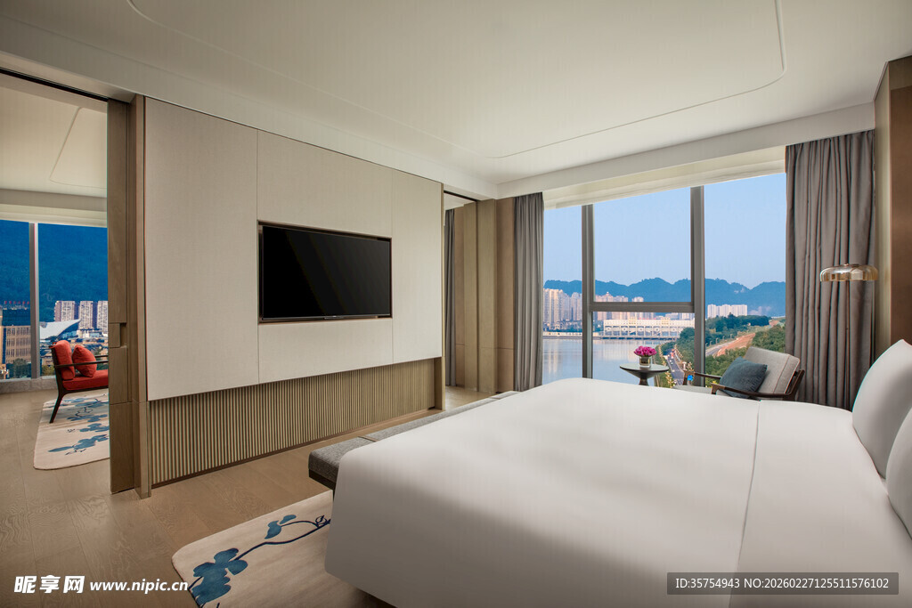 海景豪华卧室舒适空间