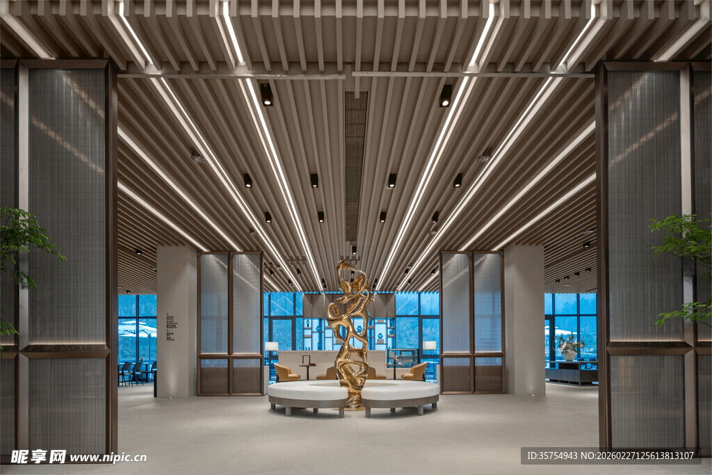 现代简约风的宽敞办公空间