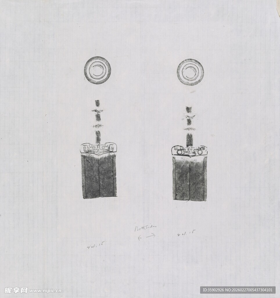 简约方形金属质感耳环