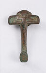 古老青铜十字架装饰品