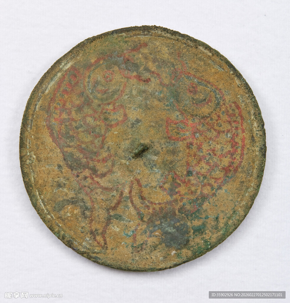 古铜镜上的精美纹饰图案