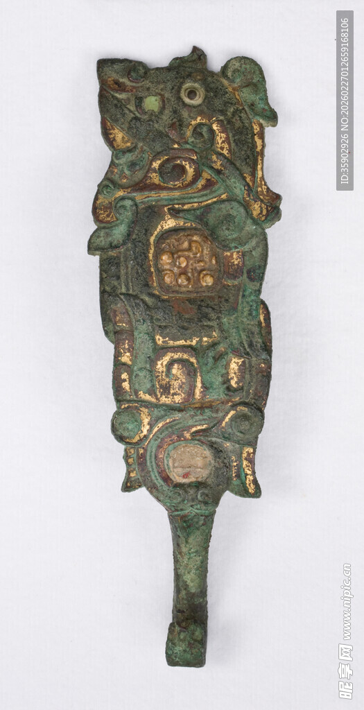 古代精美青铜雕刻艺术品