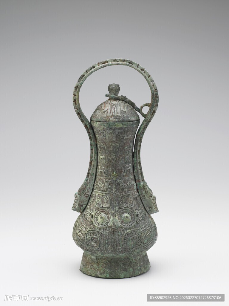 青铜提梁壶