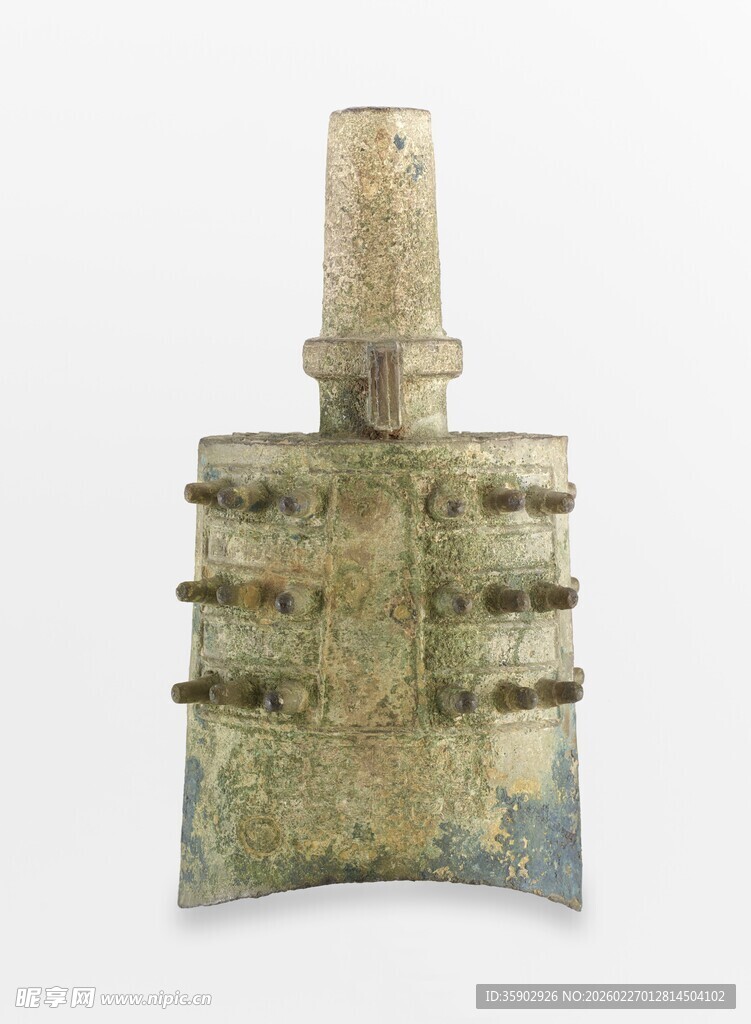 青铜编钟文物展示