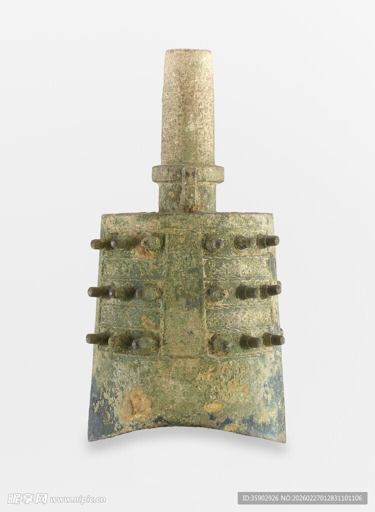 古代青铜编钟造型器物