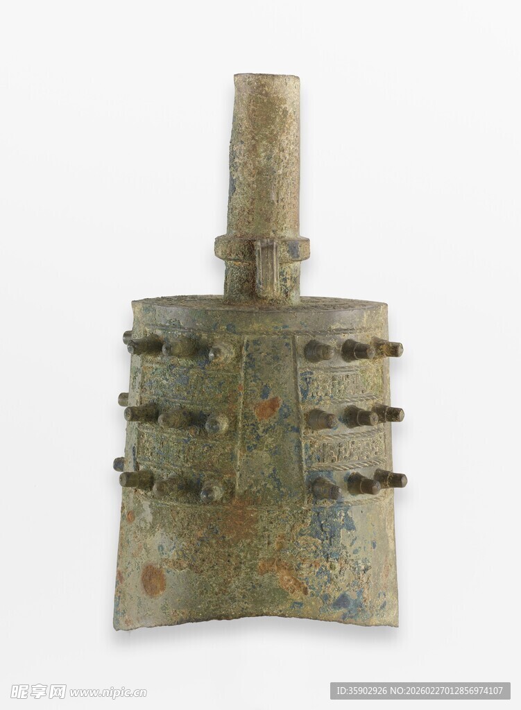 青铜编钟文物展示