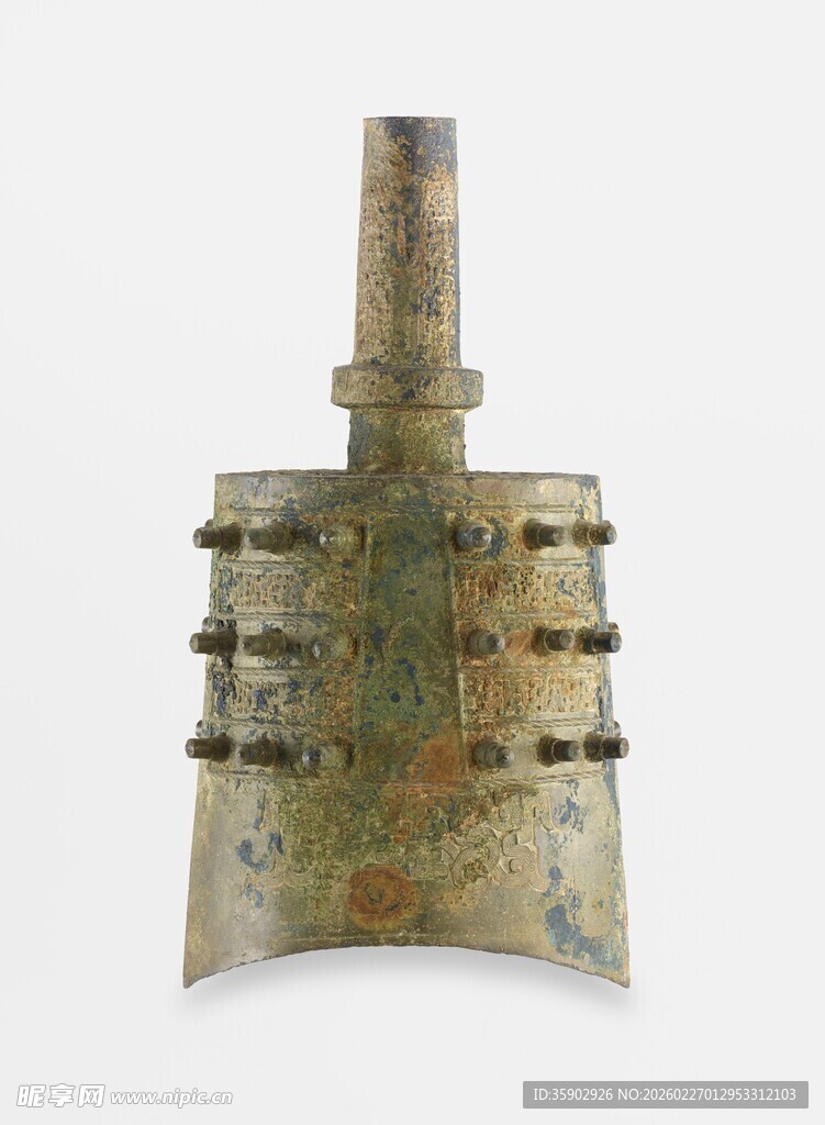 青铜编钟文物展示