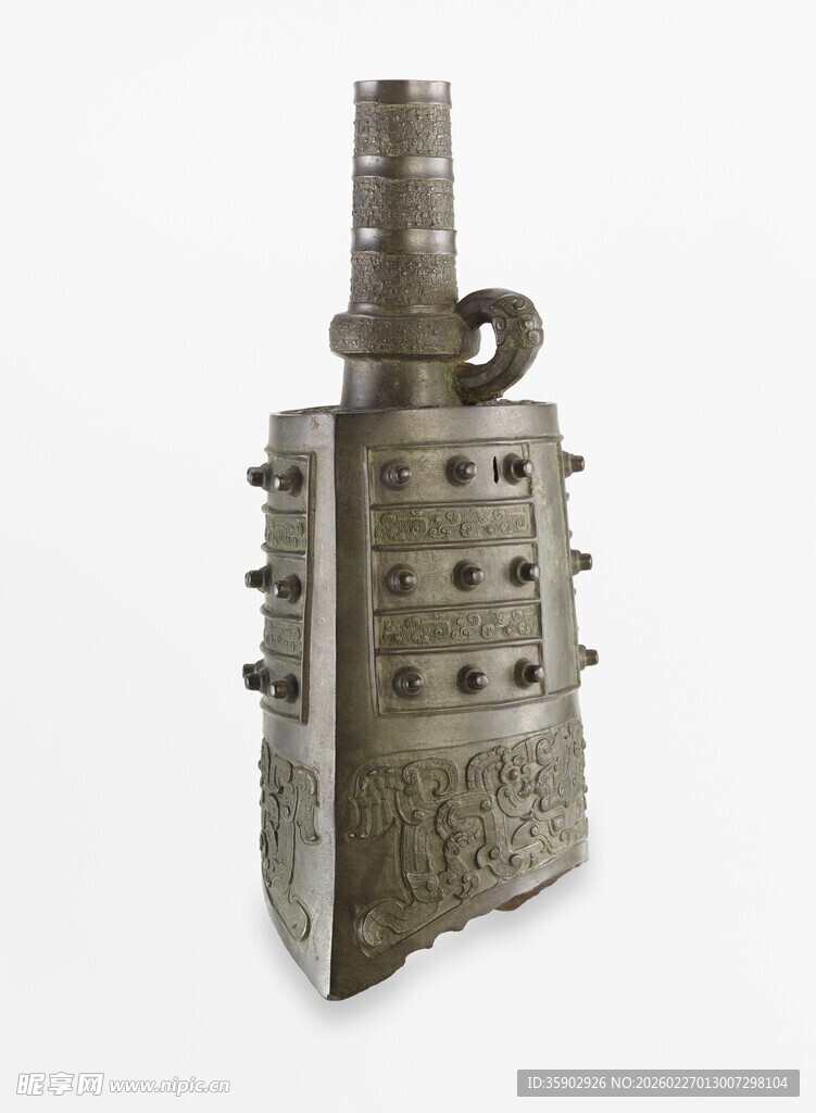 古代青铜编钟造型器物