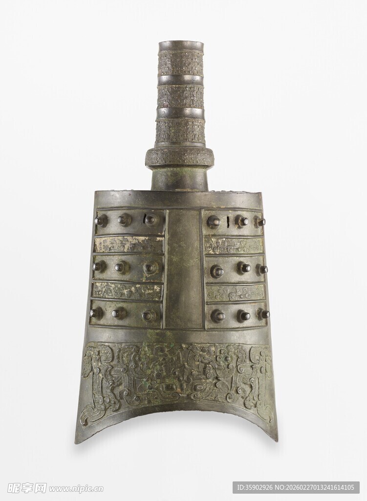 青铜编钟造型精美