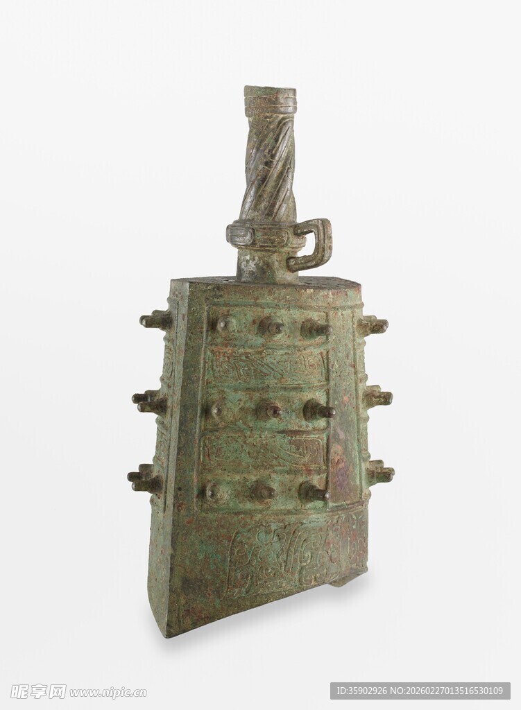 青铜编钟造型文物