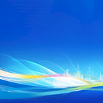 蓝色梦幻科技风背景图