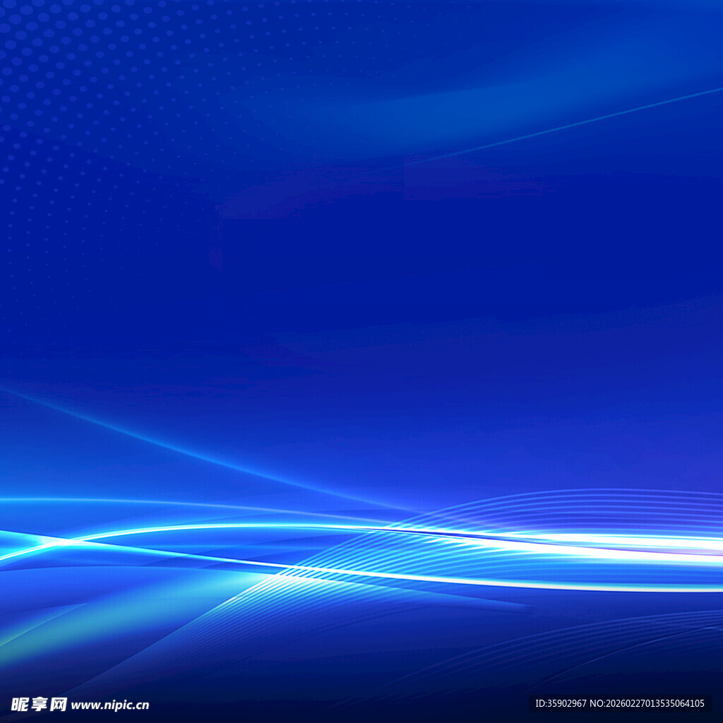 蓝色炫光科技感背景画面