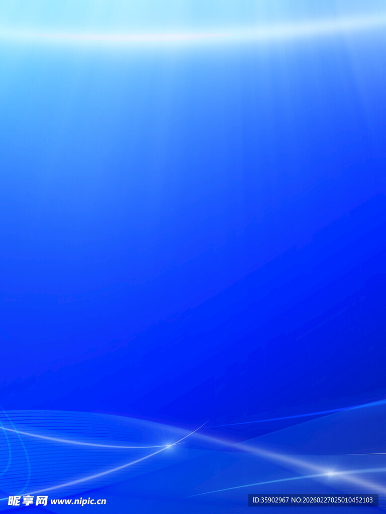 蓝色动感线条背景图