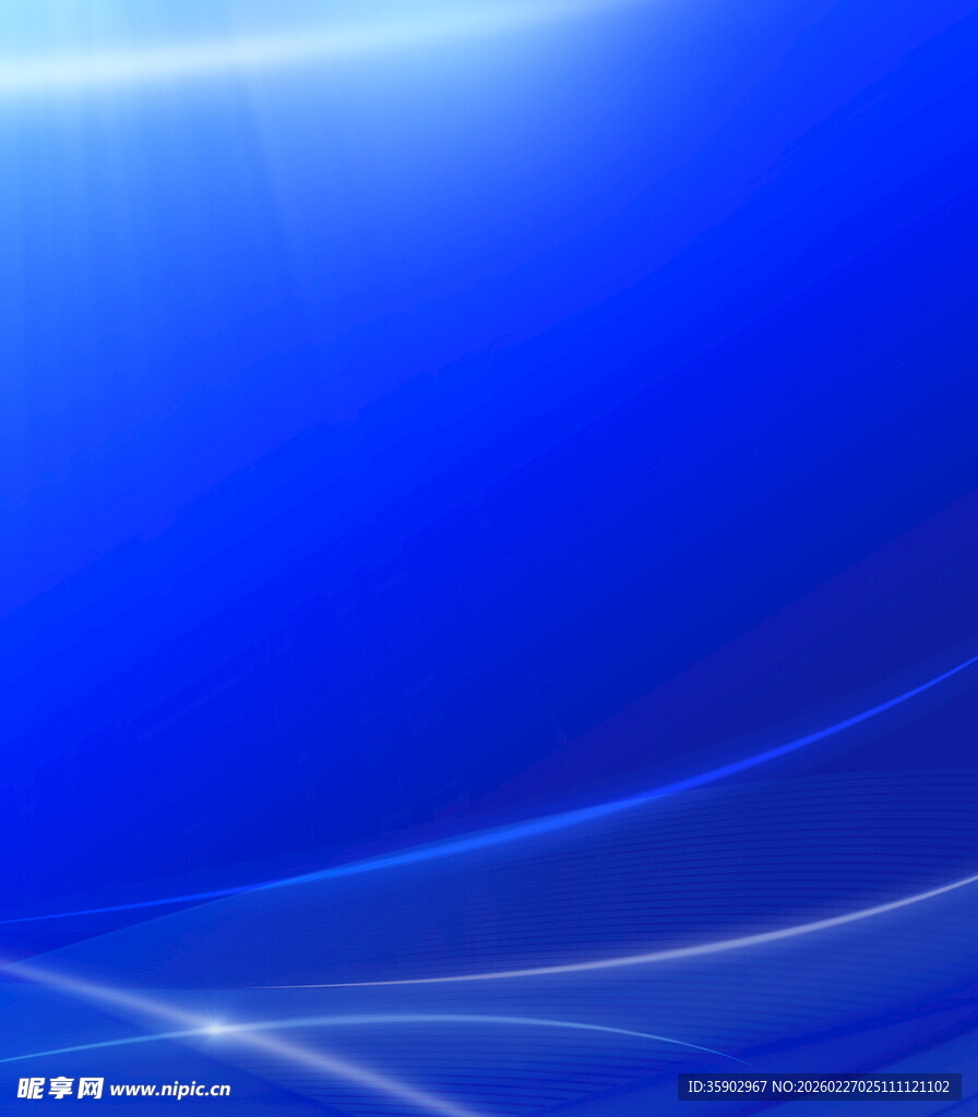 蓝色渐变线条抽象背景图