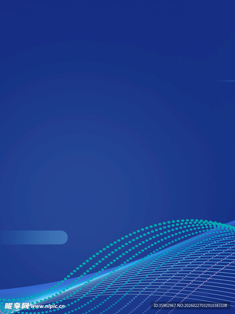 蓝色科技感线条背景图