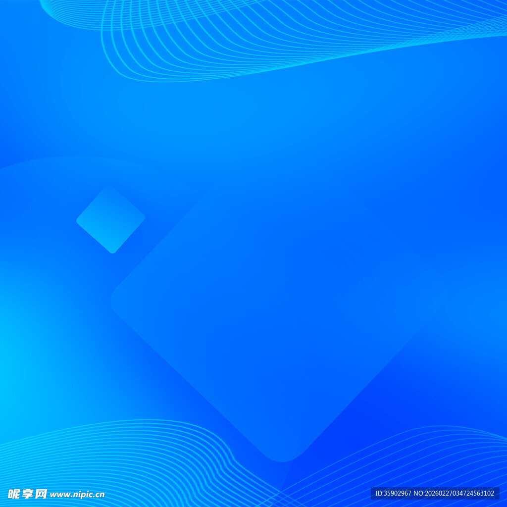 蓝色渐变科技风背景图