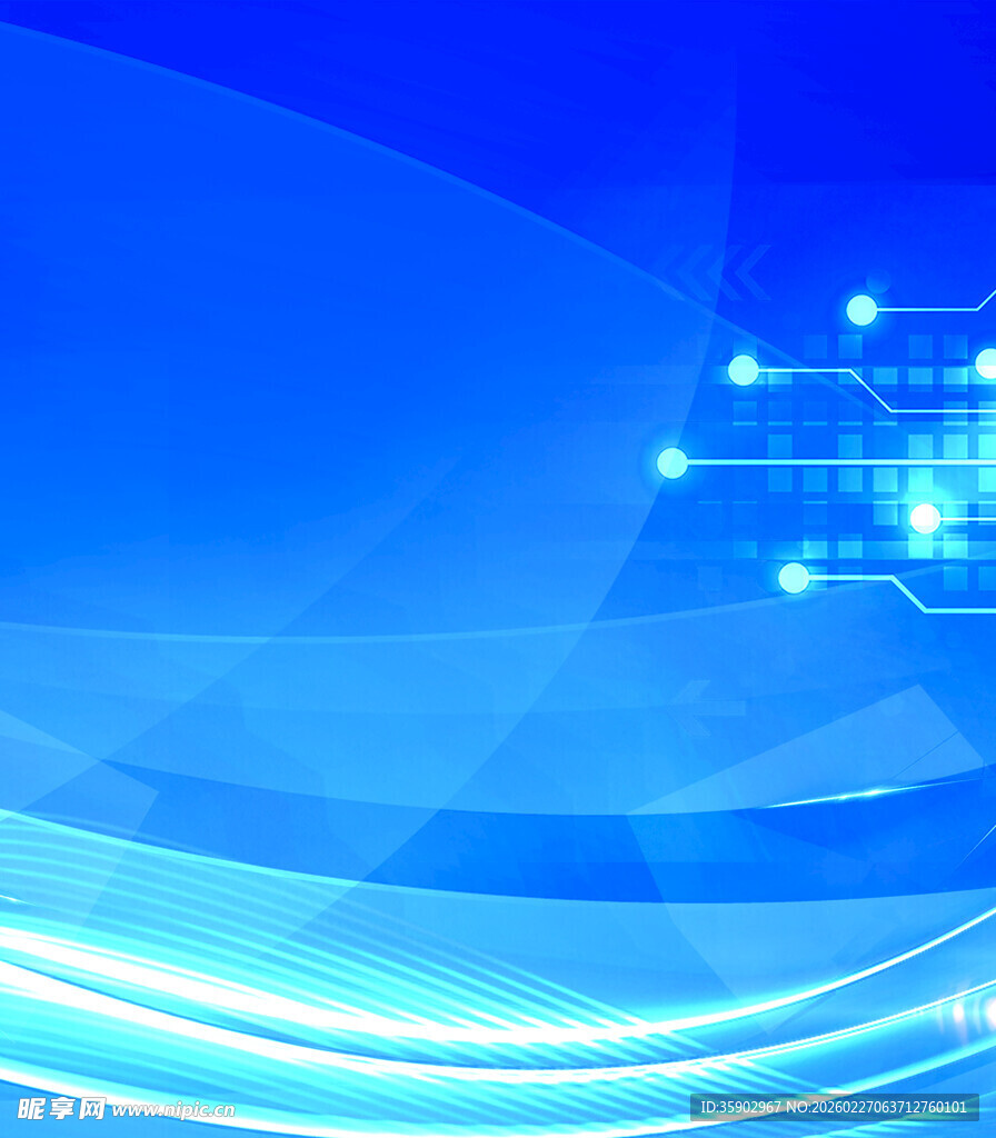 蓝色科技风抽象背景图案