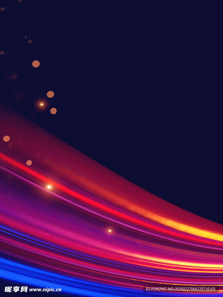 炫彩动感光线背景图