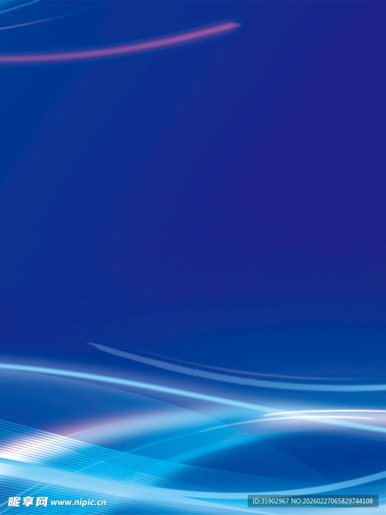 蓝色动感线条背景图