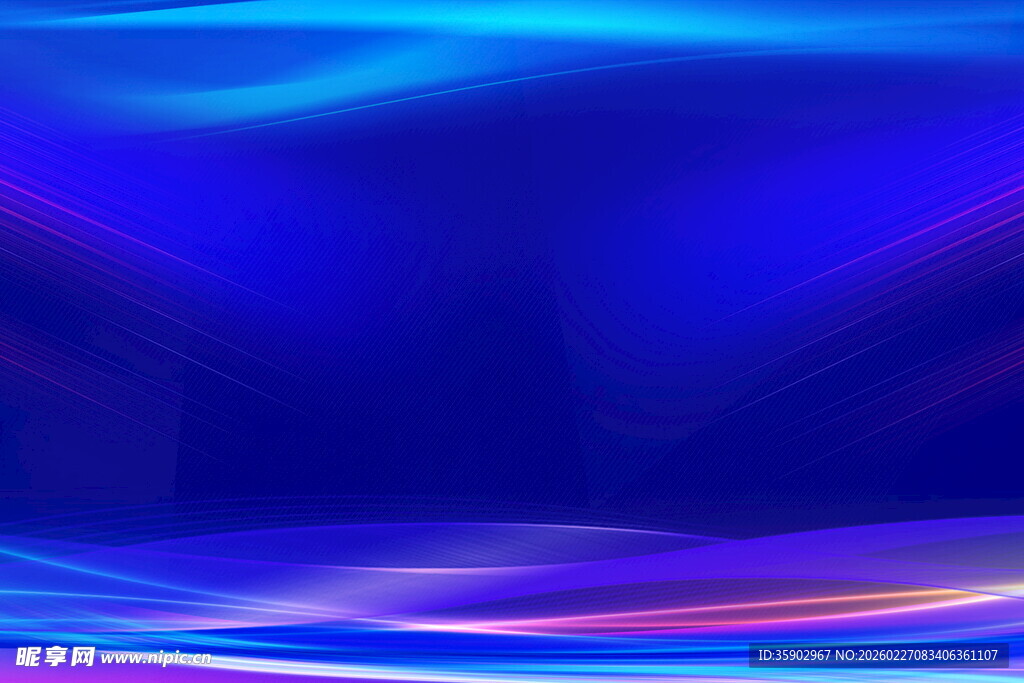 梦幻蓝紫渐变流体背景