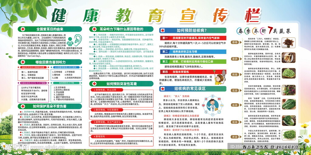 健康教育宣传栏