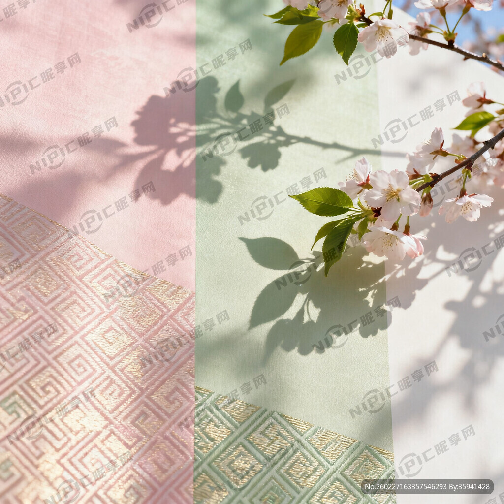 春意盎然 阳光明媚 简洁大